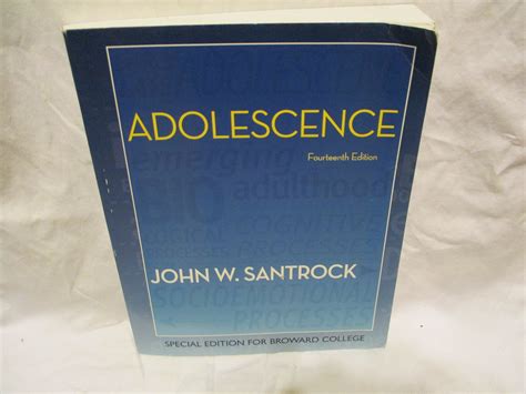 adolescence 14th edition john santrock Kindle Editon